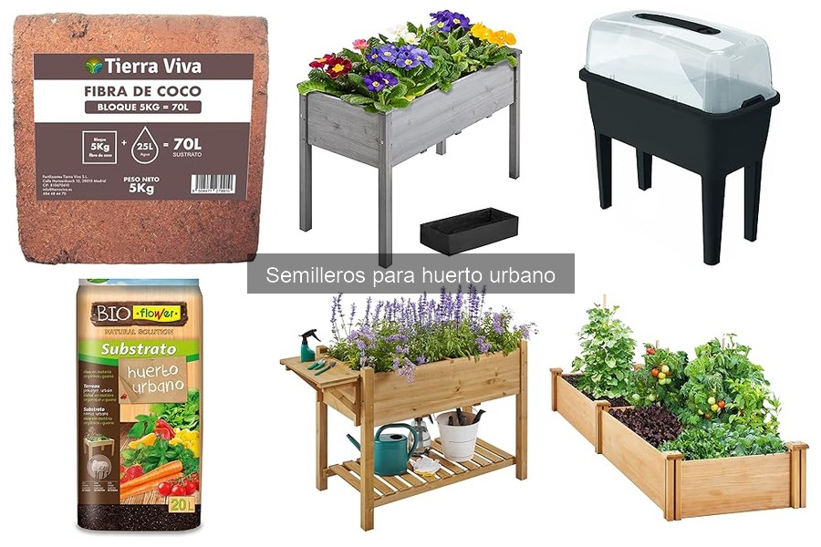 Ofertas irresistibles en semilleros para huerto urbano