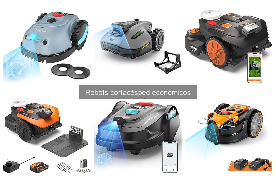 Ofertas y descuentos en robots cortacésped económicos