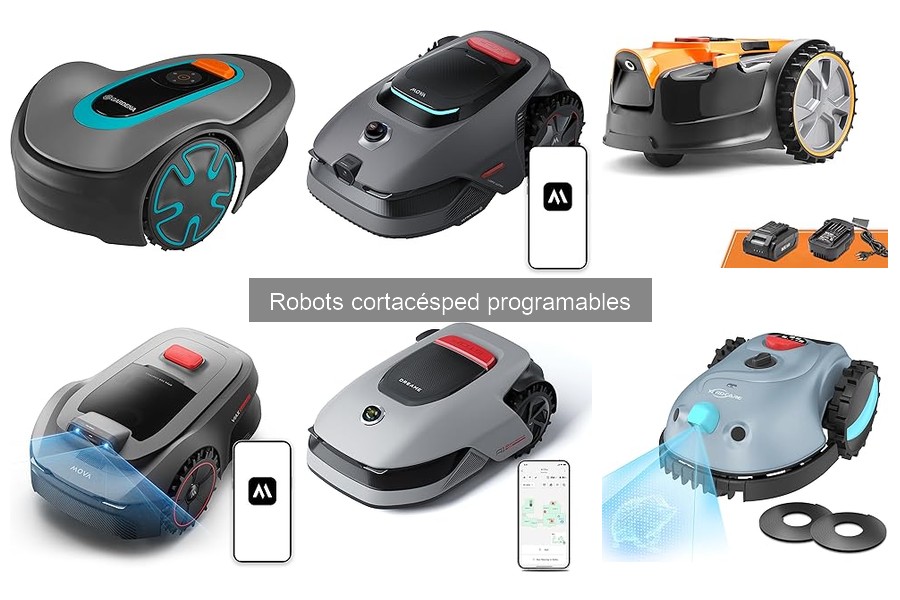 Ofertas y descuentos en robots cortacésped programables