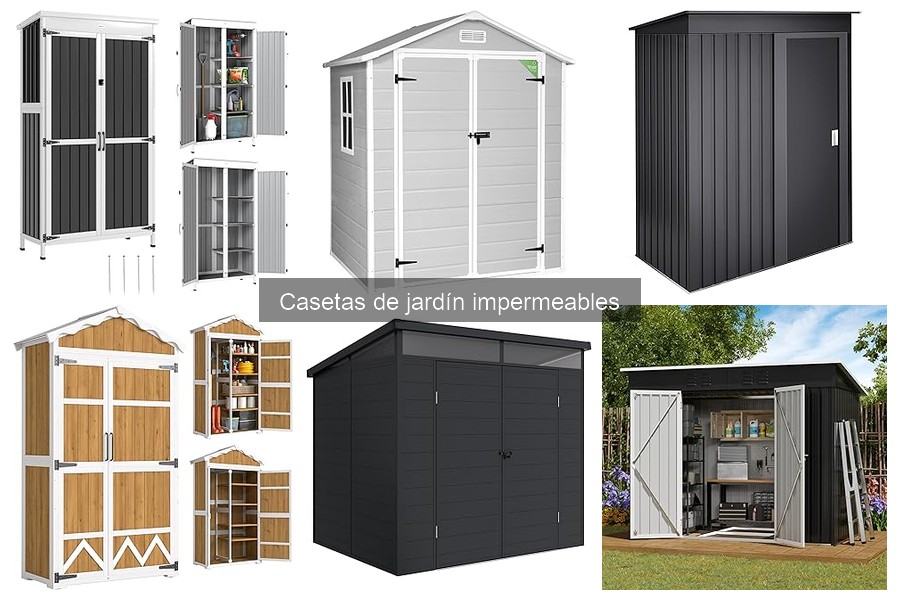 Ofertas y precios de casetas de jardín impermeables