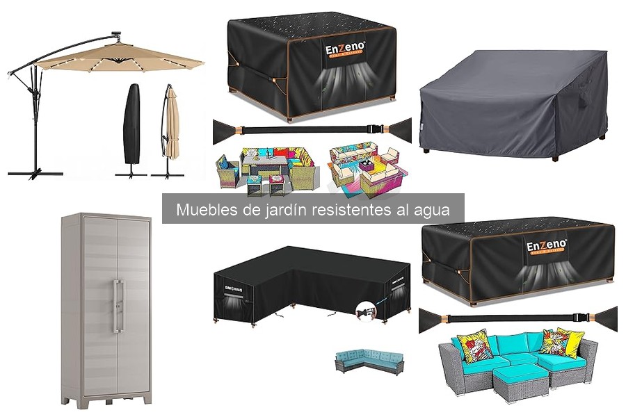 Ofertas y precios en muebles de jardín resistentes al agua