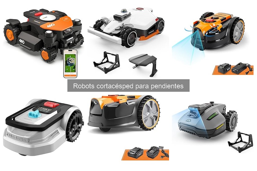 Opiniones de usuarios sobre robots cortacésped para pendientes