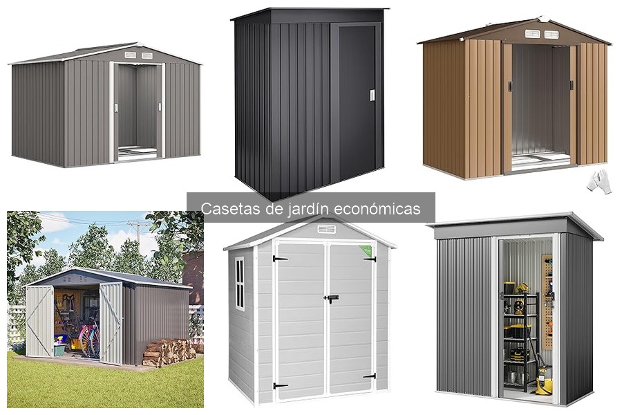 Opiniones sobre casetas de jardín económicas: experiencias reales