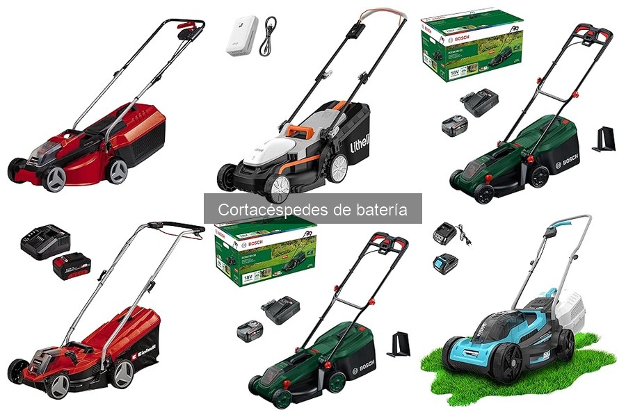 Opiniones sobre cortacéspedes de batería: reseñas y modelos