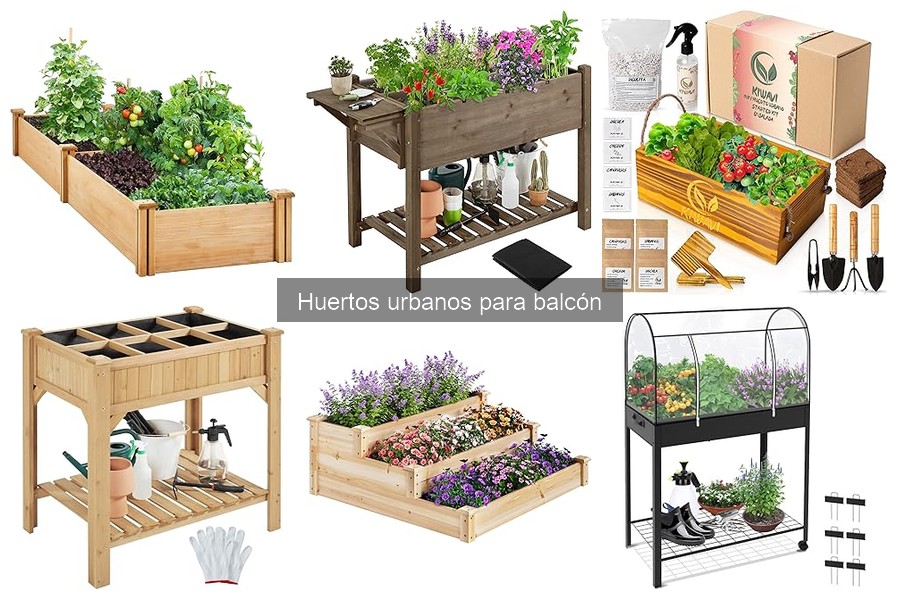 Opiniones sobre huertos urbanos para balcón: ¿cuáles elegir?