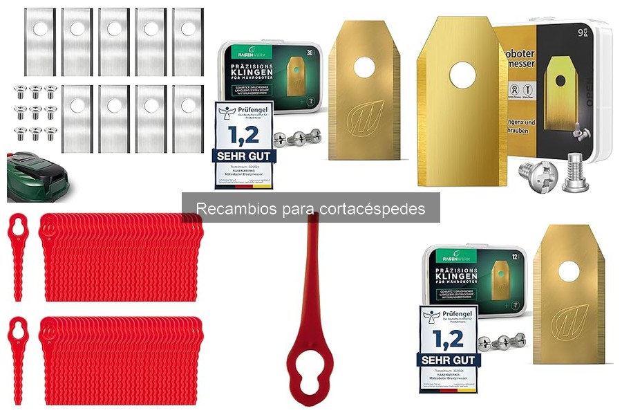 Opiniones sobre recambios para cortacéspedes: ¿cuáles elegir?