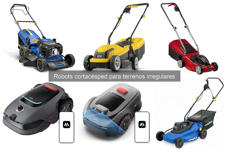 Opiniones sobre robots cortacésped en terrenos irregulares