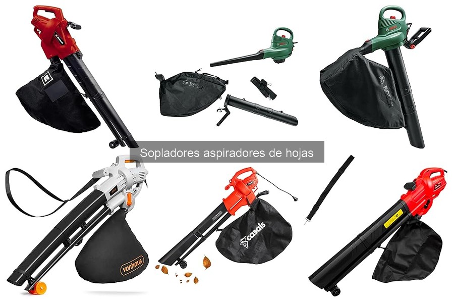 Opiniones sobre sopladores aspiradores de hojas más populares