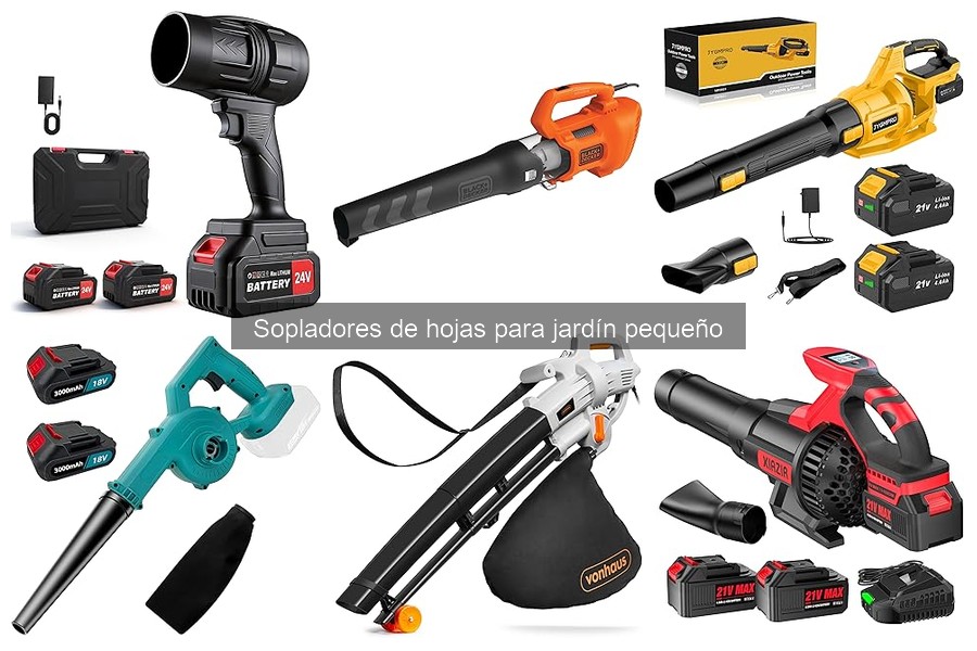 Opiniones sobre Sopladores de Hojas para Jardín Pequeño