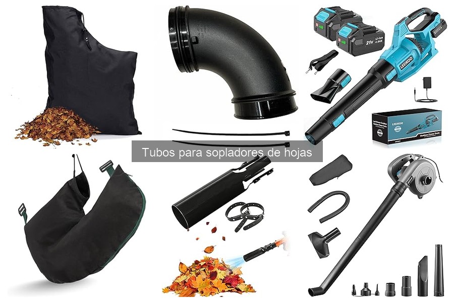 Opiniones sobre tubos para sopladores de hojas para jardín