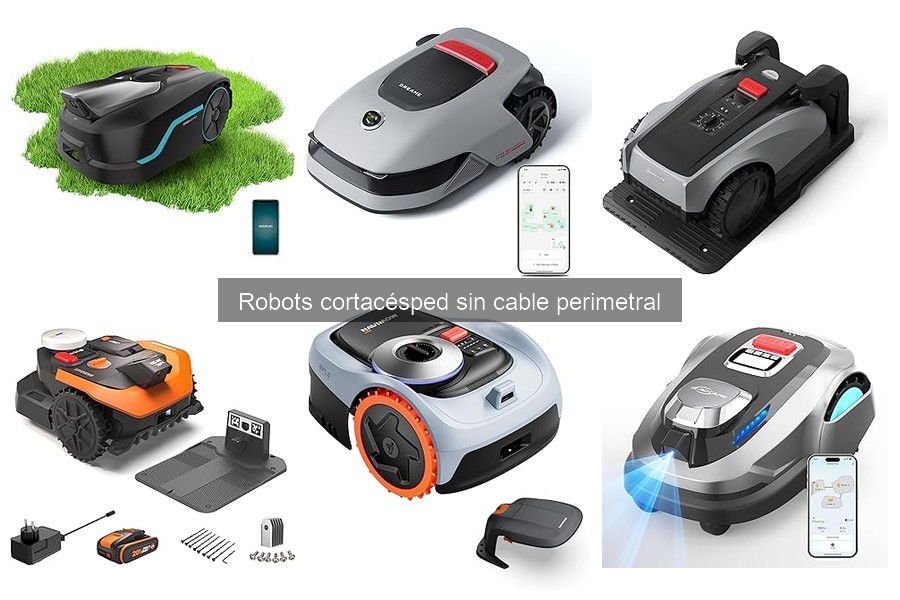 Optimiza el uso de tu robot cortacésped sin cable perimetral