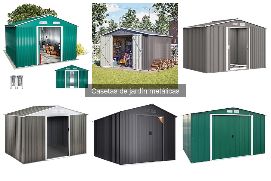 Personaliza tu caseta de jardín metálica: ideas y consejos