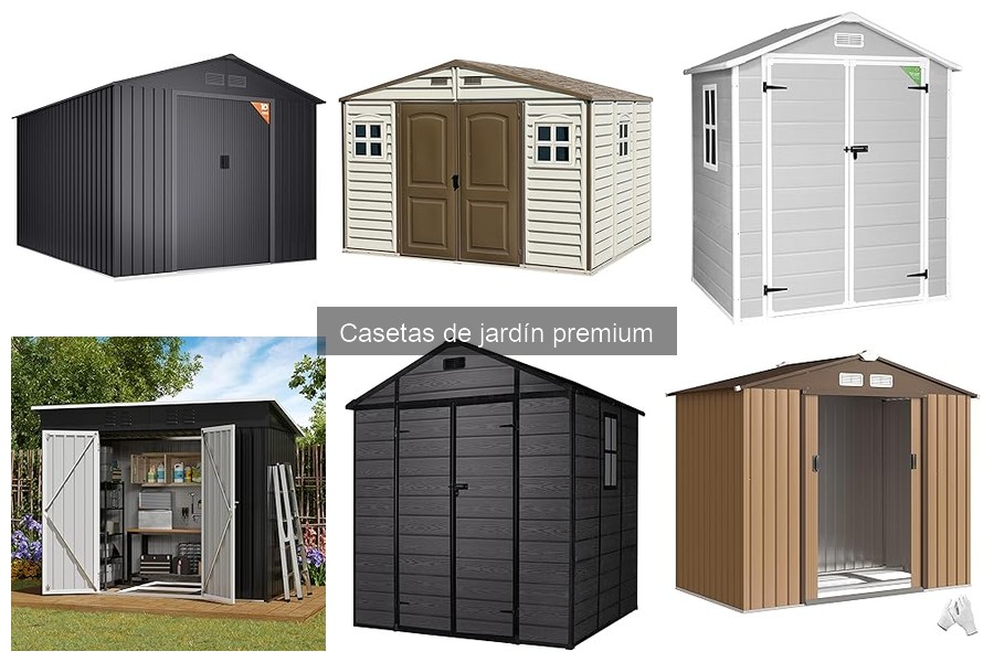 Personaliza tu caseta de jardín premium en 5 pasos
