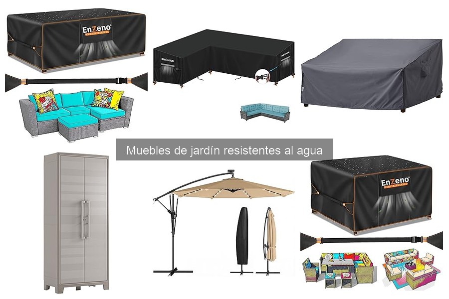 Personaliza tus muebles de jardín resistentes al agua