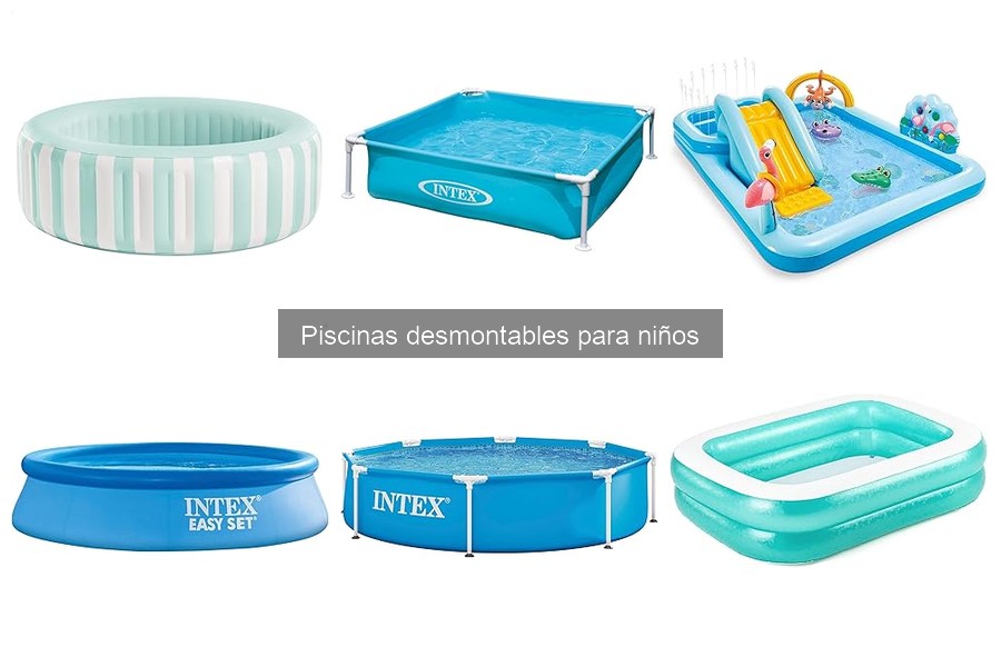 Piscinas desmontables para niños: características y beneficios