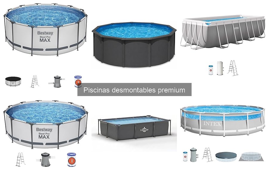Piscinas desmontables premium: características y beneficios