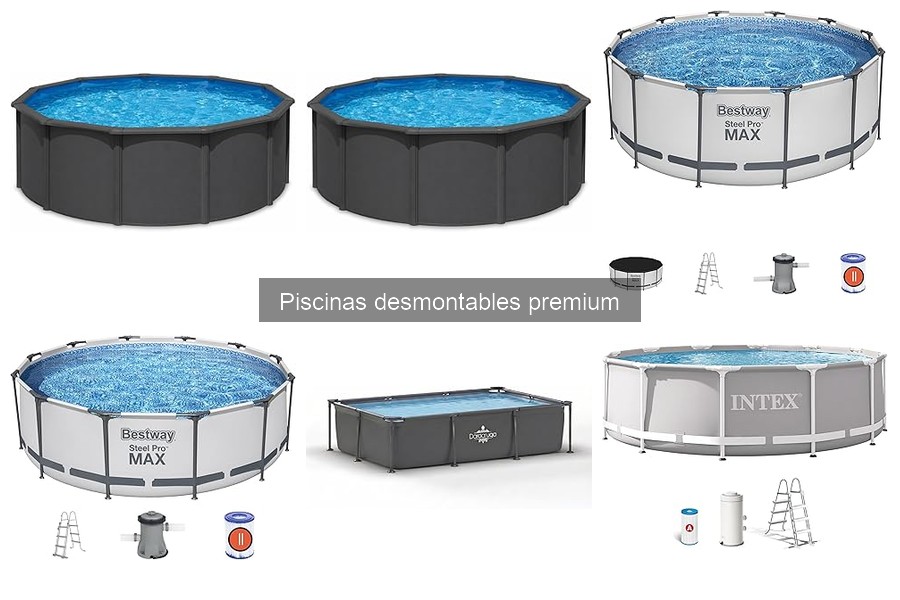 Piscinas desmontables premium: Mejores precios y dónde comprarlas