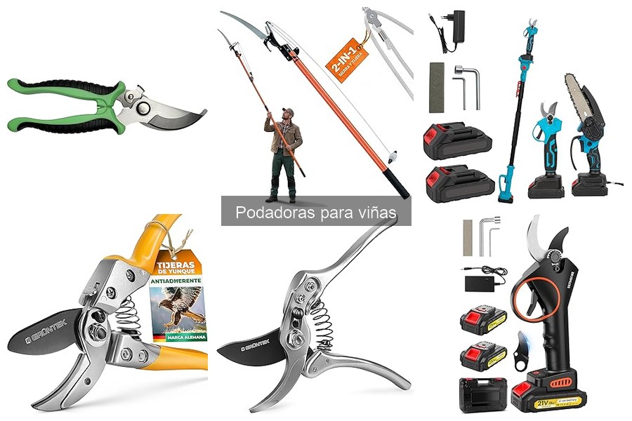 Podadoras para viñas: ¿Qué son y sus características?