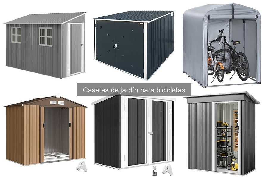 ¿Por qué elegir una caseta de jardín para bicicletas?