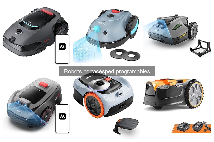 Precio promedio de un robot cortacésped programable