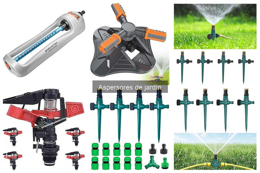 Precios de aspersores de jardín y dónde comprarlos