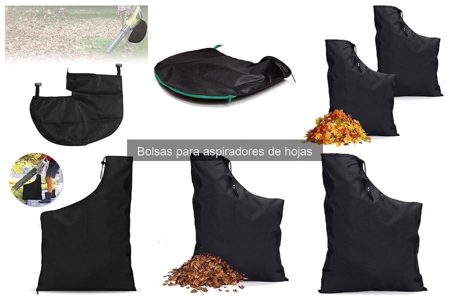 Precios de bolsas para aspiradores de hojas y dónde comprarlas