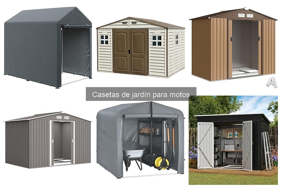 Precios de casetas de jardín para motos: guía actualizada