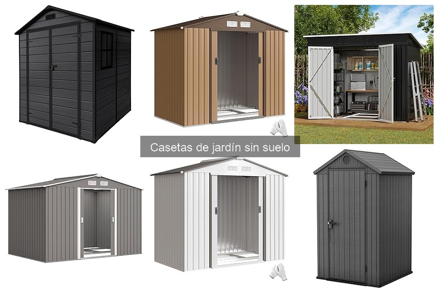 Precios de Casetas de Jardín sin Suelo y Dónde Comprarlas