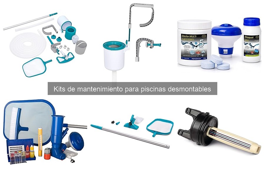 Precios de kits de mantenimiento para piscinas desmontables
