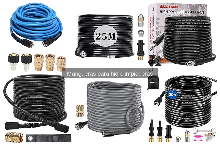 Precios de mangueras para hidrolimpiadoras: Análisis y Comparativa