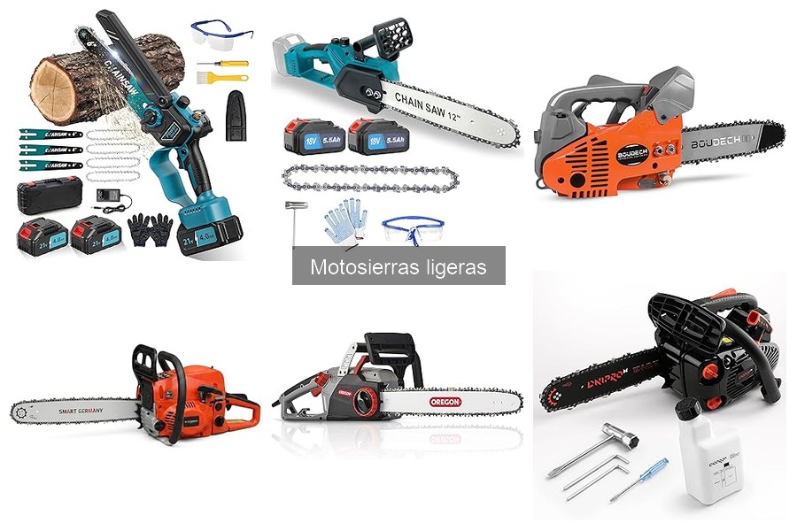 Precios de Motosierras Ligeras: Dónde Comprarlas Baratas
