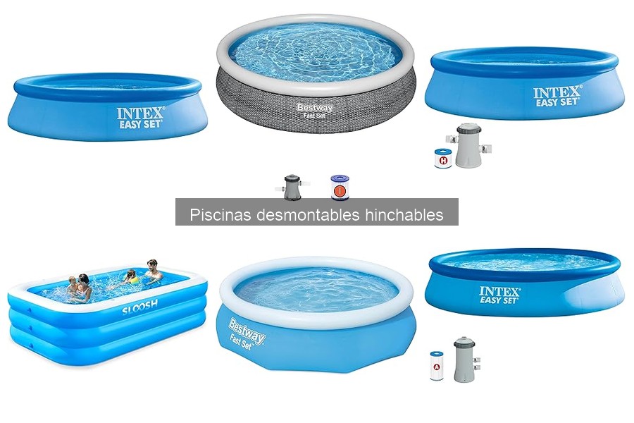 Precios de piscinas desmontables hinchables y dónde comprarlas