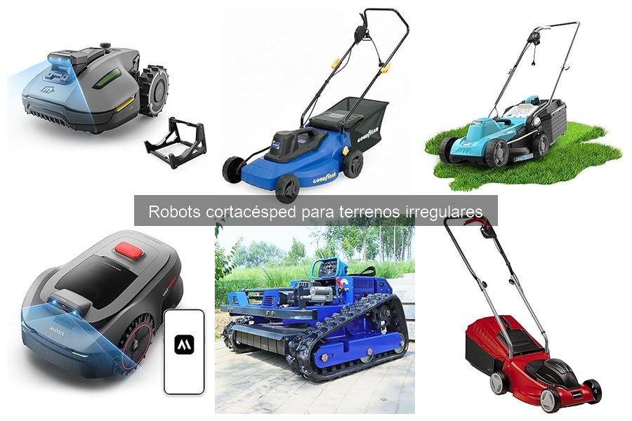 Precios de robots cortacésped para terrenos irregulares