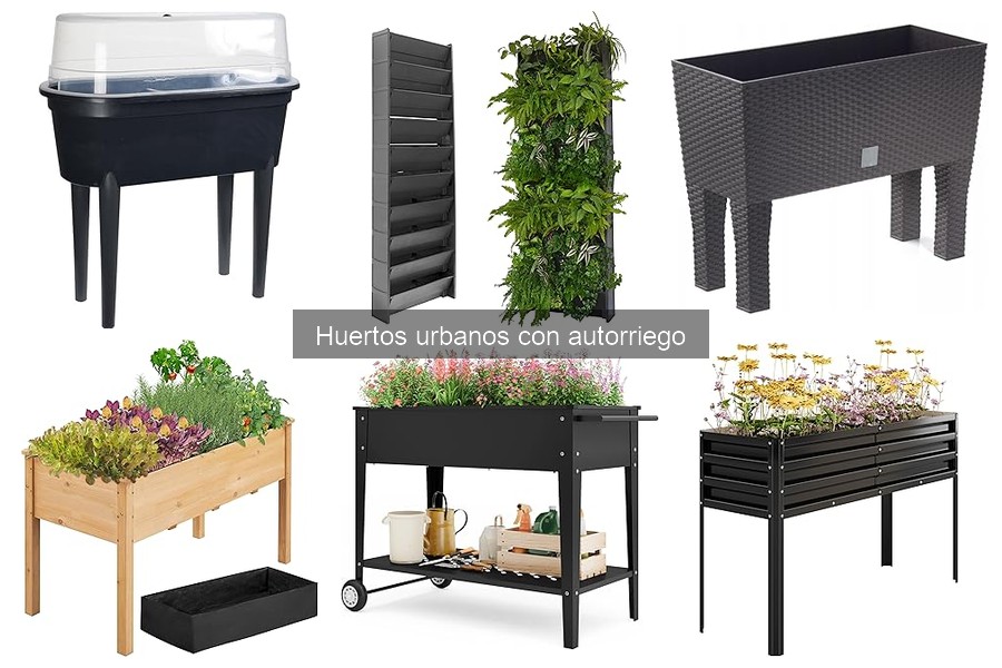 Precios de sistemas de autorriego para huertos urbanos