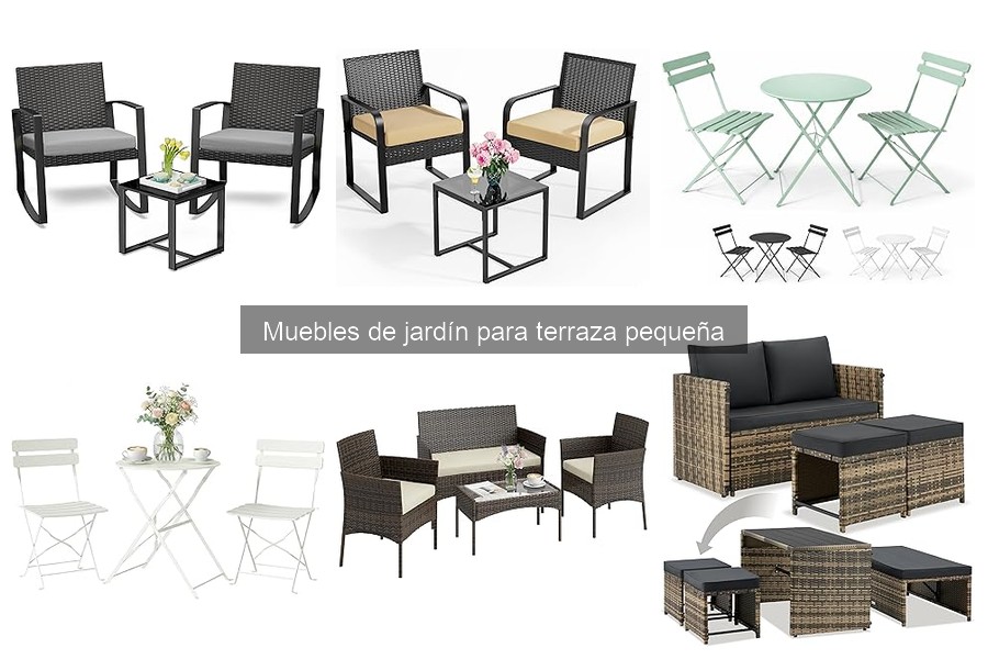 Preguntas Frecuentes sobre Muebles de Jardín para Terrazas Pequeñas