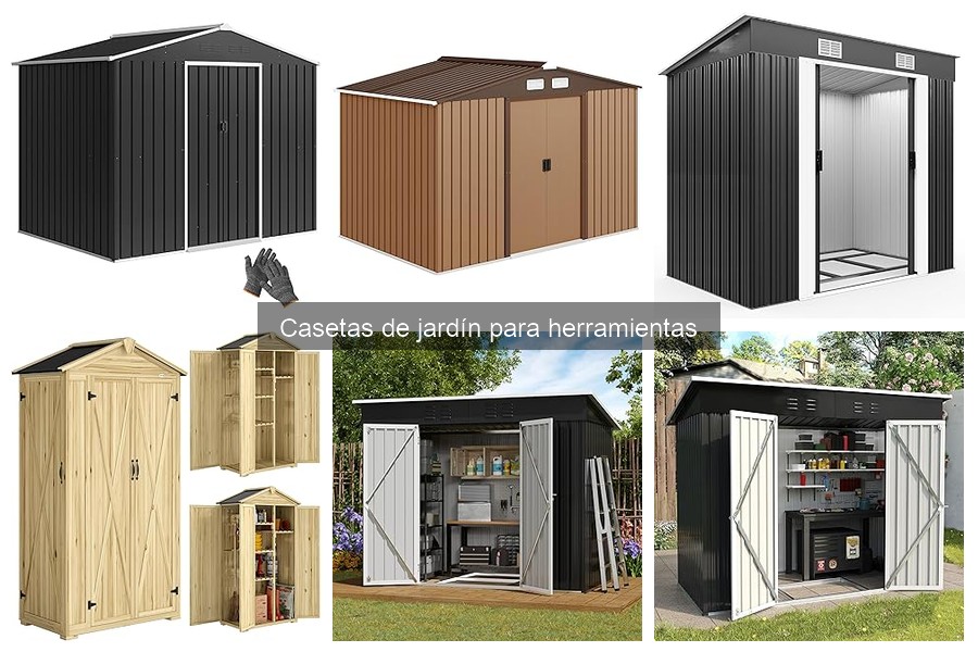 Problemas comunes al usar casetas de jardín y soluciones