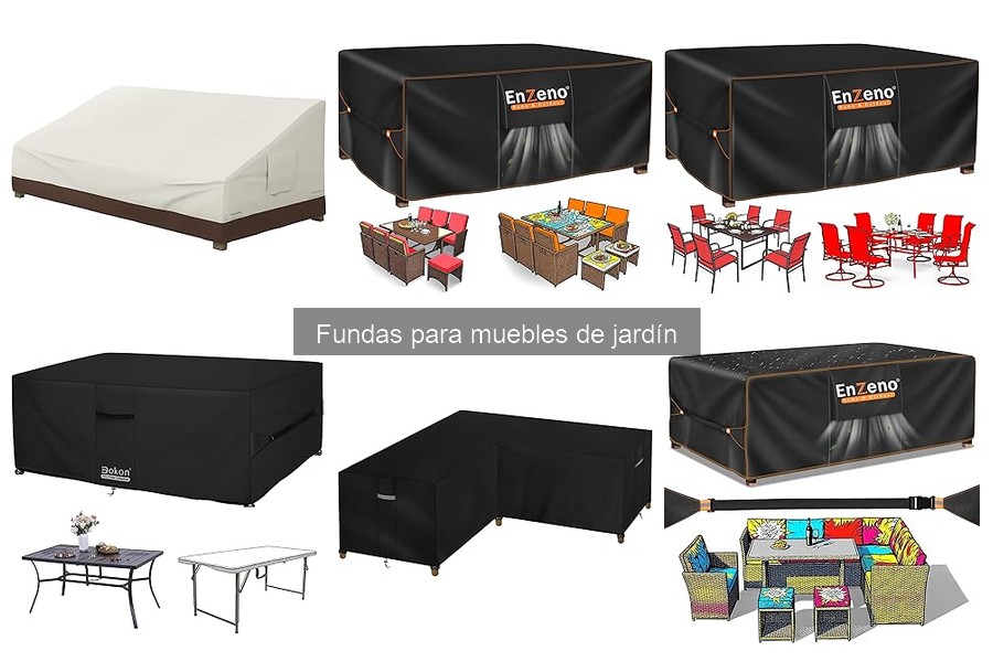 Problemas comunes al usar fundas para muebles de jardín