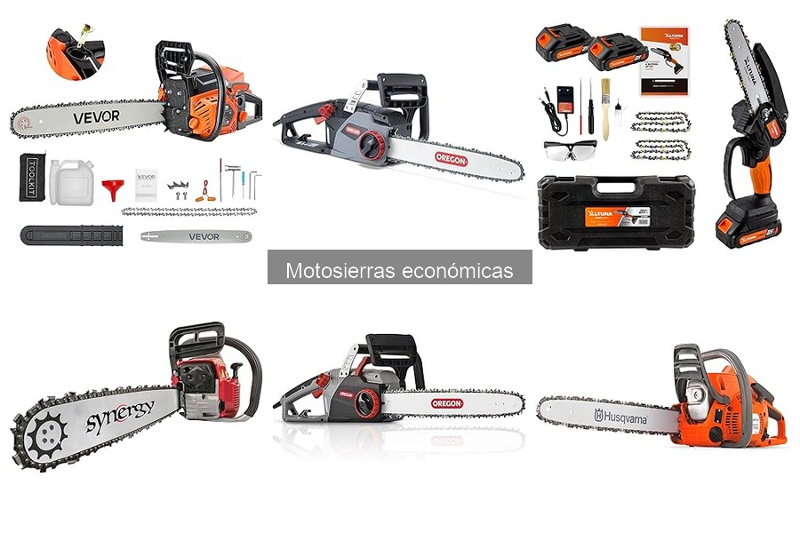 Problemas comunes al usar motosierras económicas