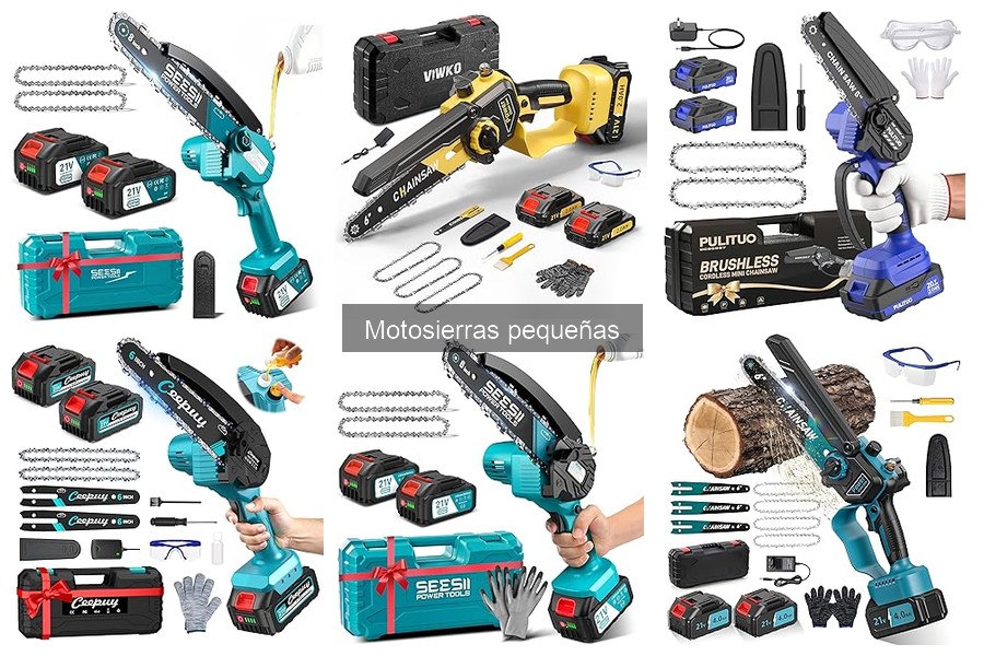 Problemas comunes al usar motosierras pequeñas y soluciones
