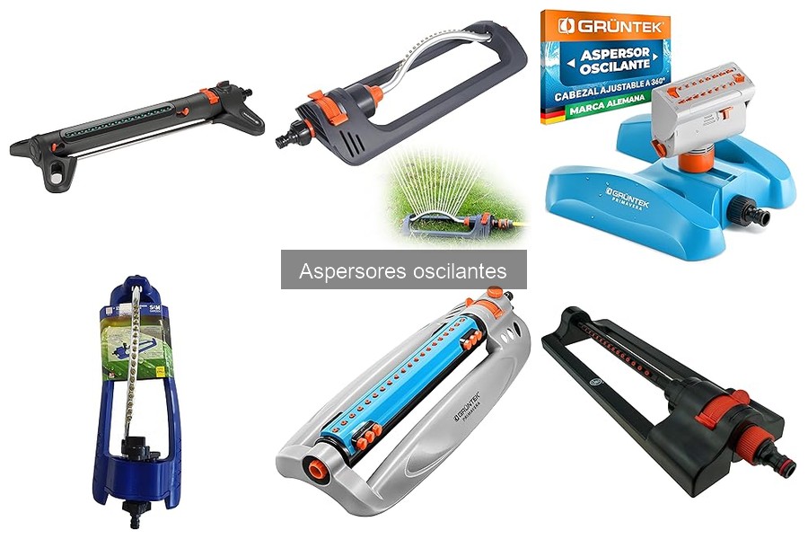 Problemas comunes con aspersores oscilantes y soluciones