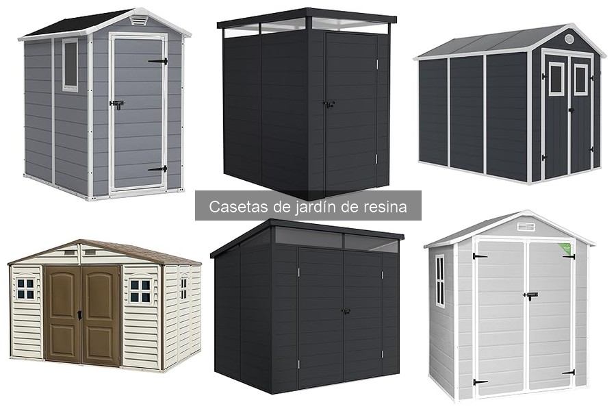 Problemas comunes con casetas de jardín de resina y soluciones