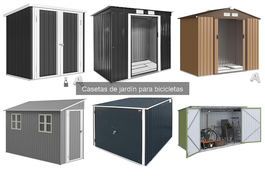 Problemas comunes con casetas de jardín para bicicletas