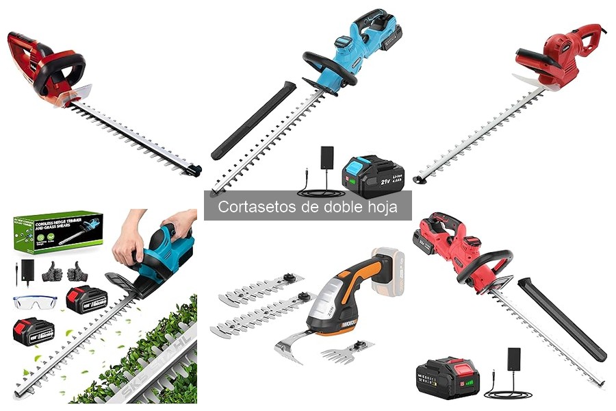 Problemas comunes con cortasetos de doble hoja y soluciones
