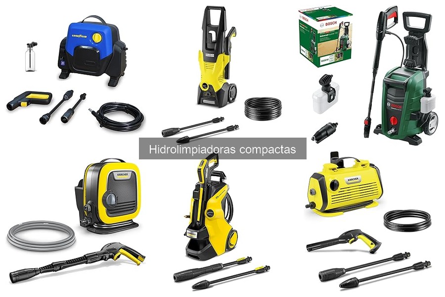 ** Problemas comunes con hidrolimpiadoras compactas y soluciones
