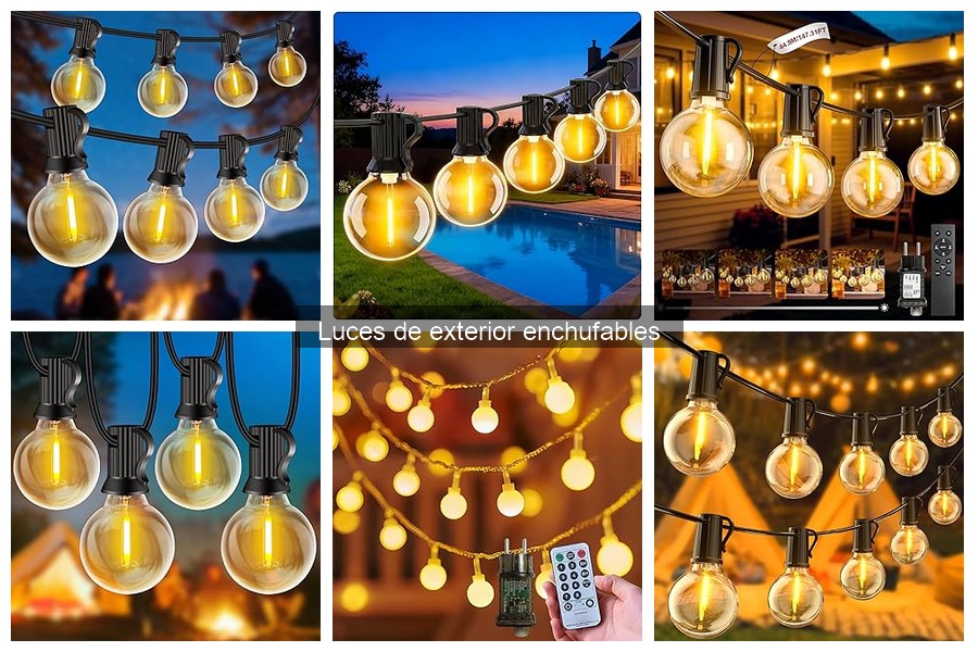 Problemas Comunes con Luces de Exterior Enchufables y Soluciones