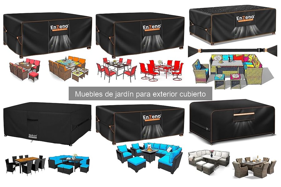 Problemas Comunes con Muebles de Jardín para Exterior Cubierto