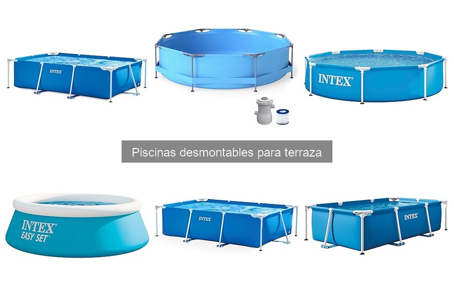 Problemas comunes con piscinas desmontables en terrazas