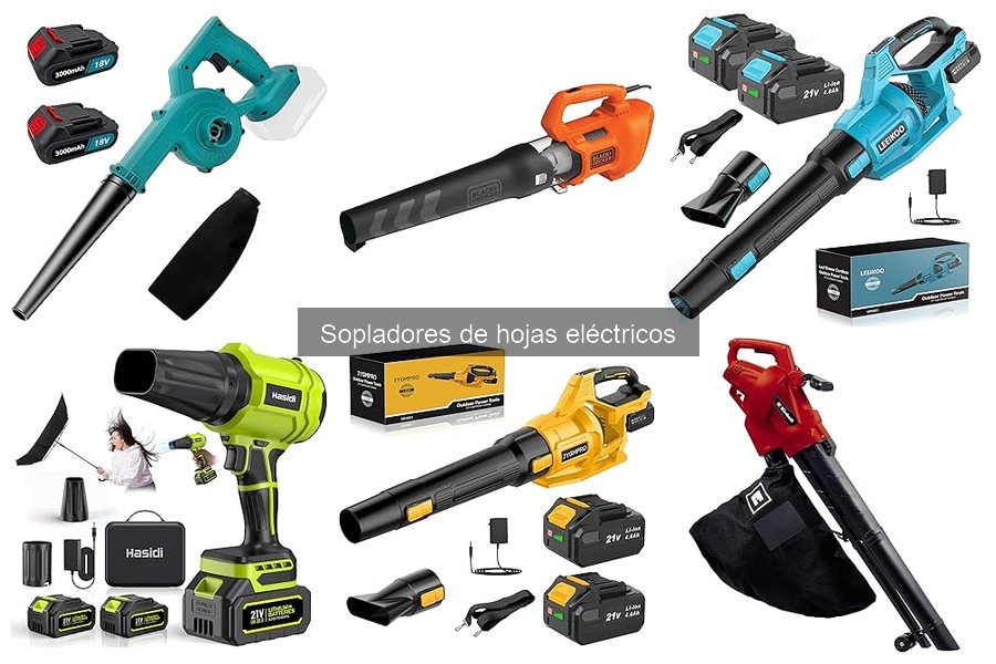 Problemas comunes con sopladores de hojas eléctricos y soluciones