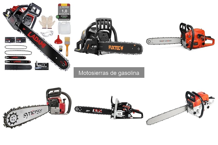 Problemas comunes de motosierras de gasolina y sus soluciones