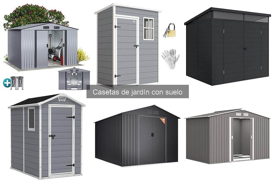 Problemas comunes en casetas de jardín con suelo: Soluciones